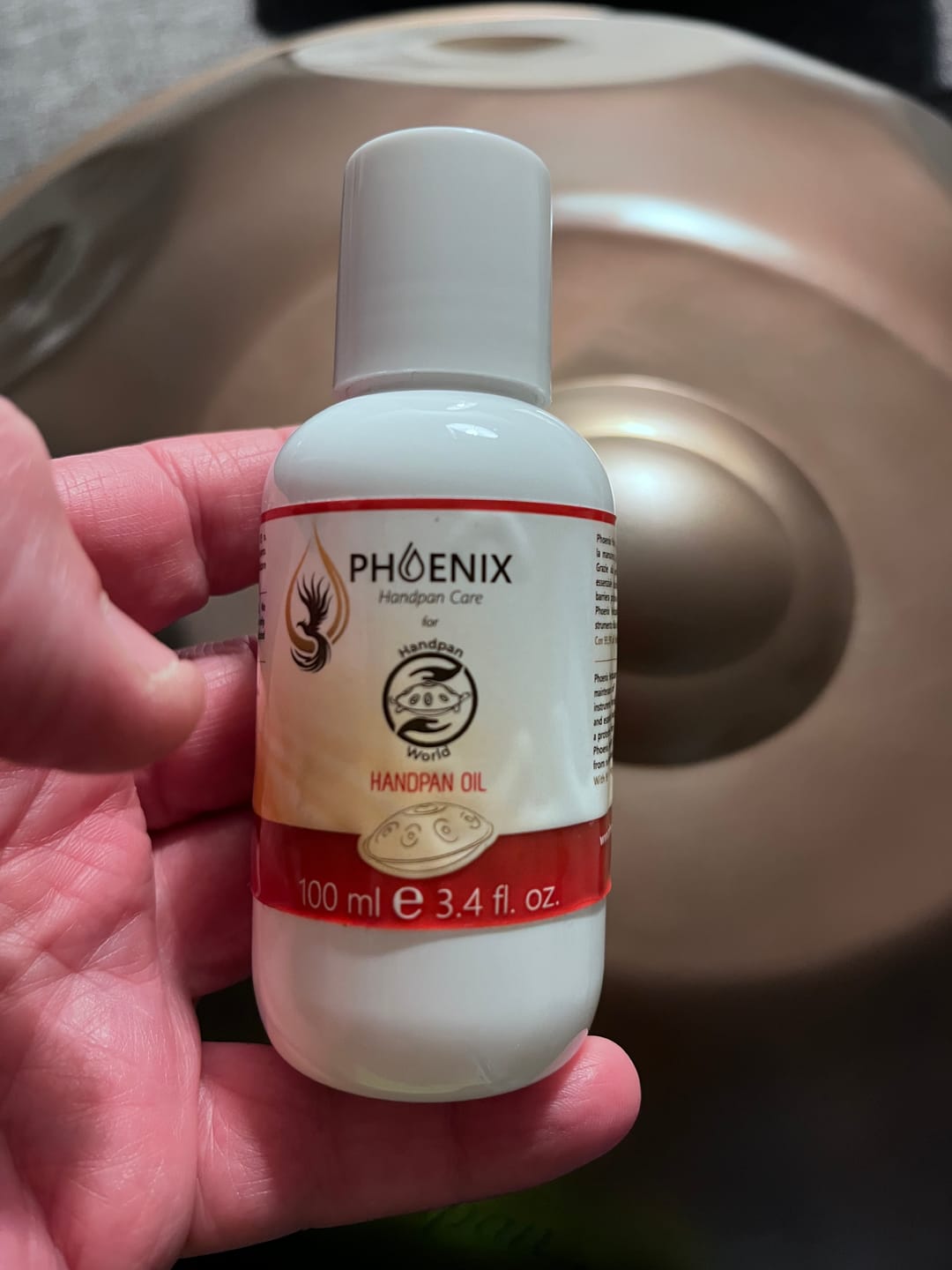 Customer photo review of Phoenix Handpan Pflege Öl