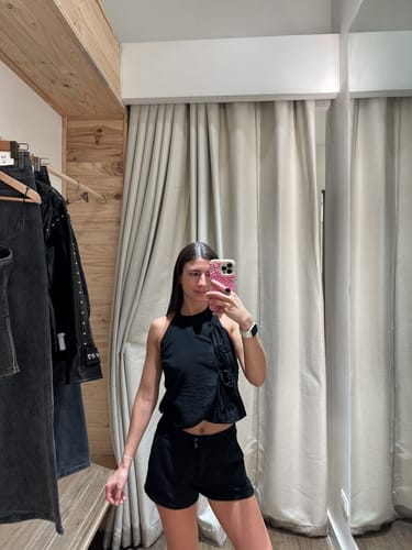 Customer photo review of Short Festival Lino Black