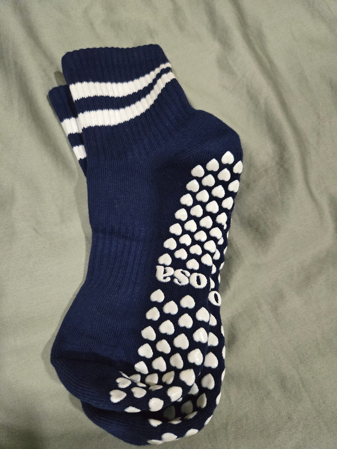 Customer photo review of Dual-Direction Grip Stripes - Navy