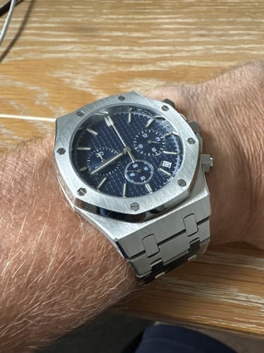 Customer photo review of ROYAL SEIKOAK CHRONO BLUE