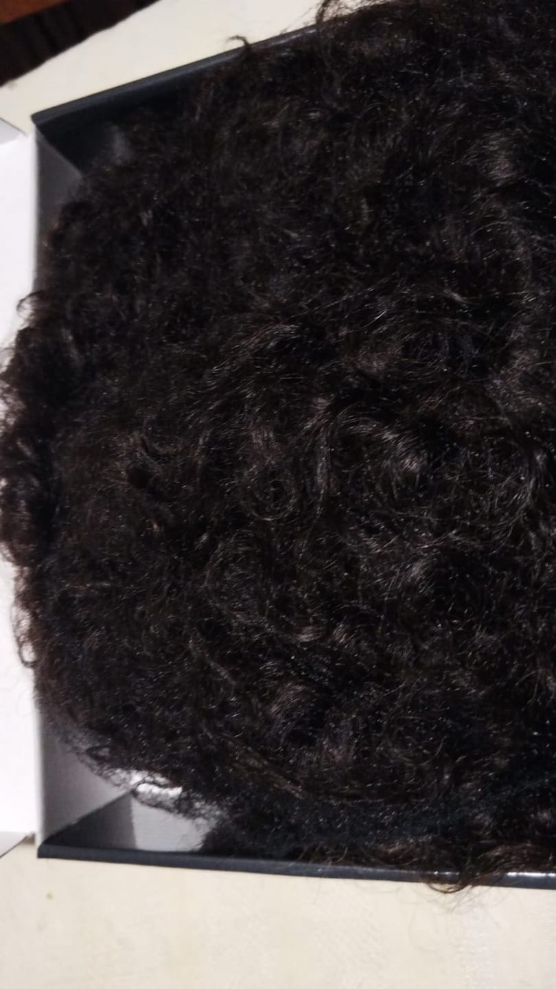 Customer photo review of Brazilian Full Cap Wig - Eva