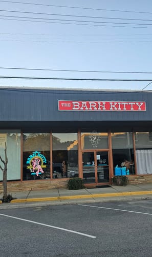 Customer photo review of THE BARN KITTY - Premium Neon Artwork