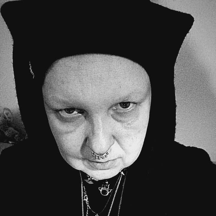 Customer photo review of Mistical Black Cat Hoodie