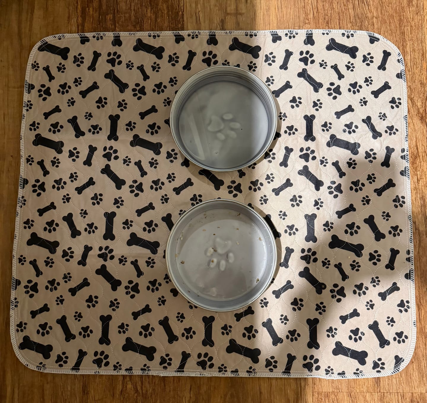 Customer photo review of Reusable Dog/Puppy Training Pee Pads