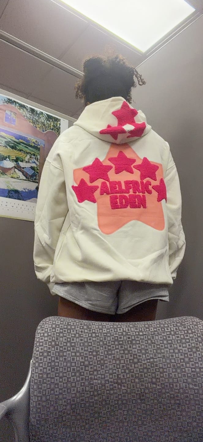 Customer photo review of Aelfric Eden Vintage Embroidery Eden Star V303 Hoodie