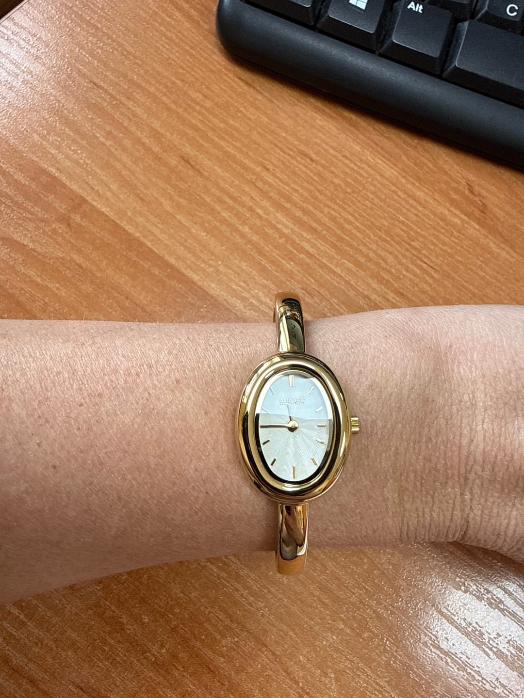 Customer photo review of Diana Gold White
