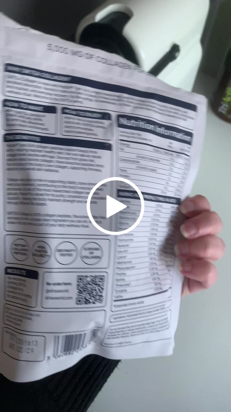 Customer video review of DIRTEA Collagen