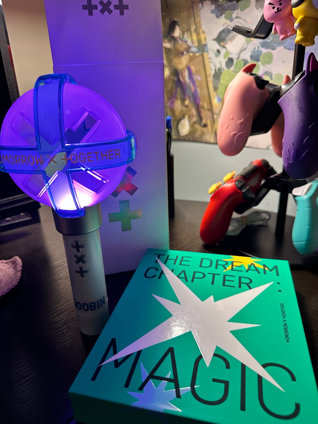 Customer photo review of TXT - OFFICIAL LIGHT STICK VER.2