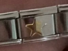 Customer photo review of Charm Estrella Dorada