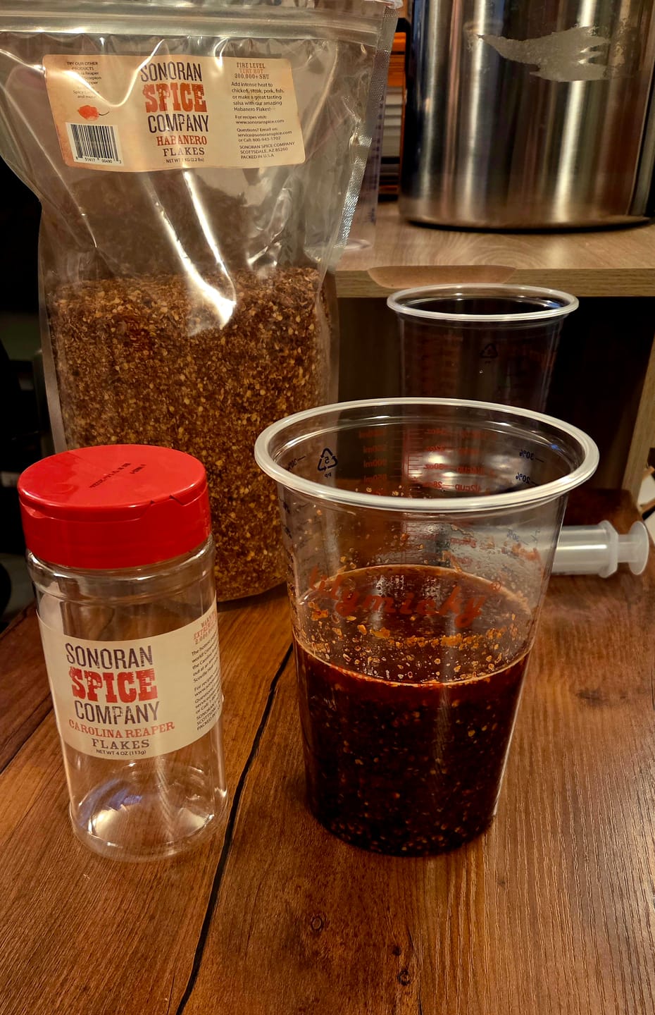 Customer photo review of Habanero Pepper Flakes
