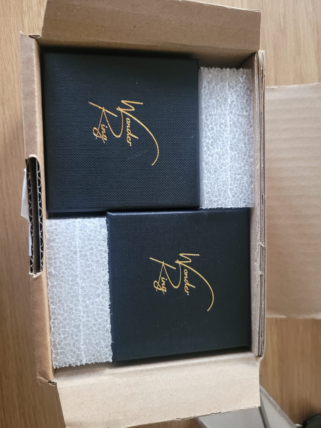 Customer photo review of The White Gold Wonder Ring Set
