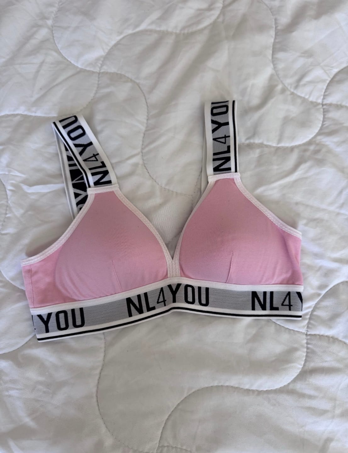 Customer photo review of Barbie Pink - Памучен бралет