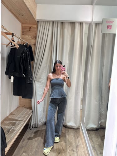 Customer photo review of Pantalón Strass Black