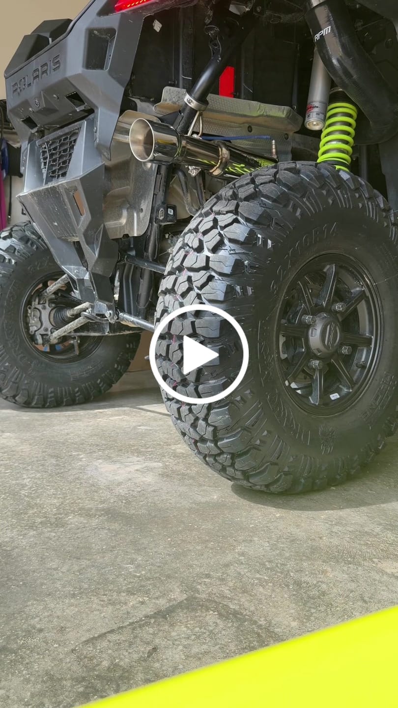 Customer video review of RPM Turbo RZR Desert Series 3" Full Stainless Exhaust System