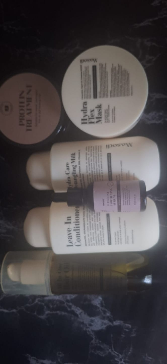 Customer photo review of Protein Treatment Mask 200ml