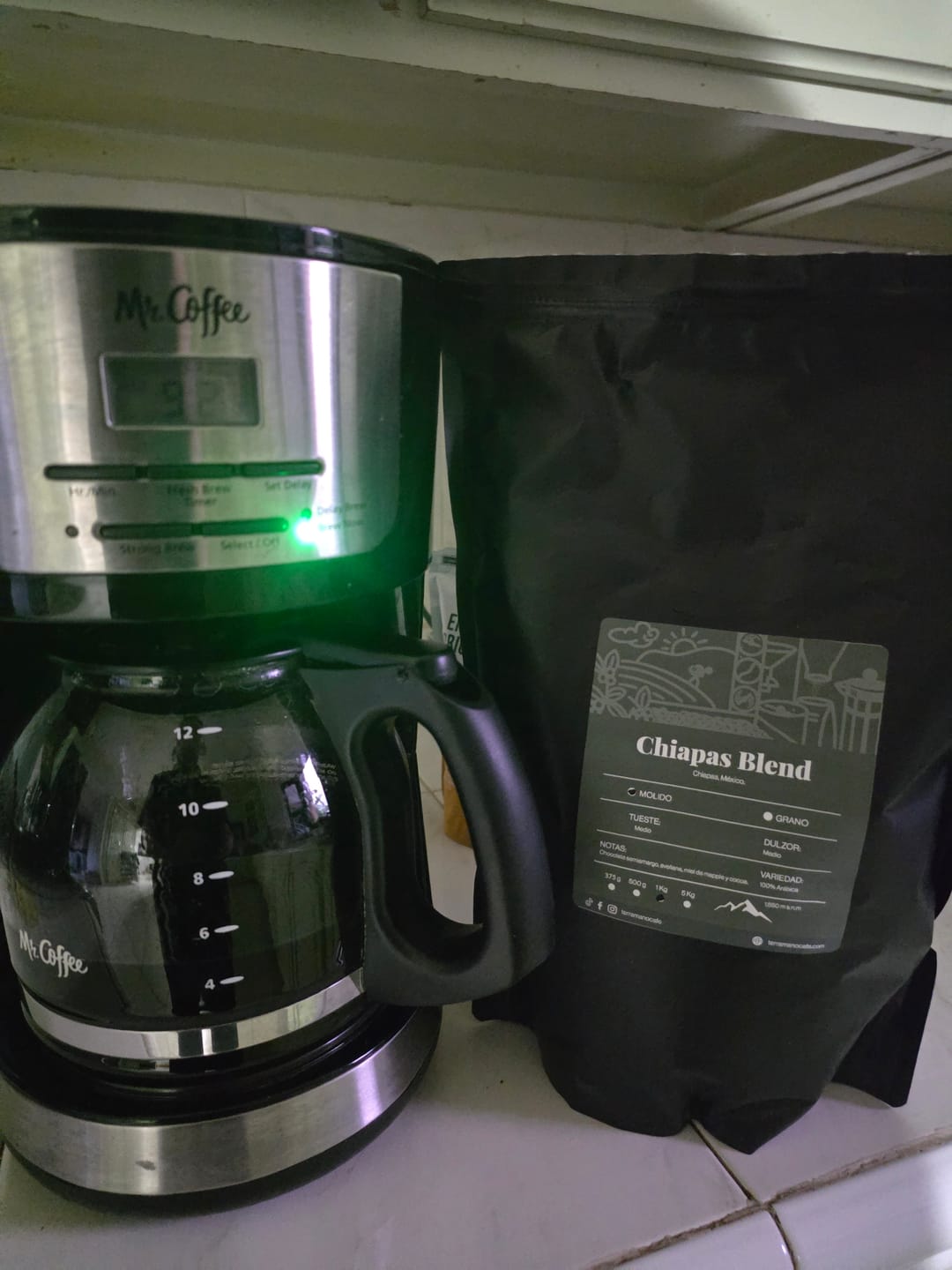 Customer photo review of Chiapas Blend, Café de Especialidad