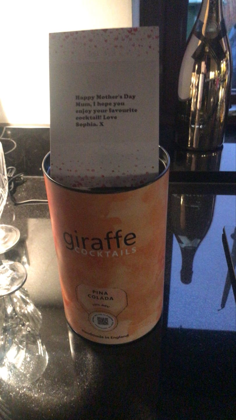 Customer photo review of Pina Colada Cocktail 1.5L