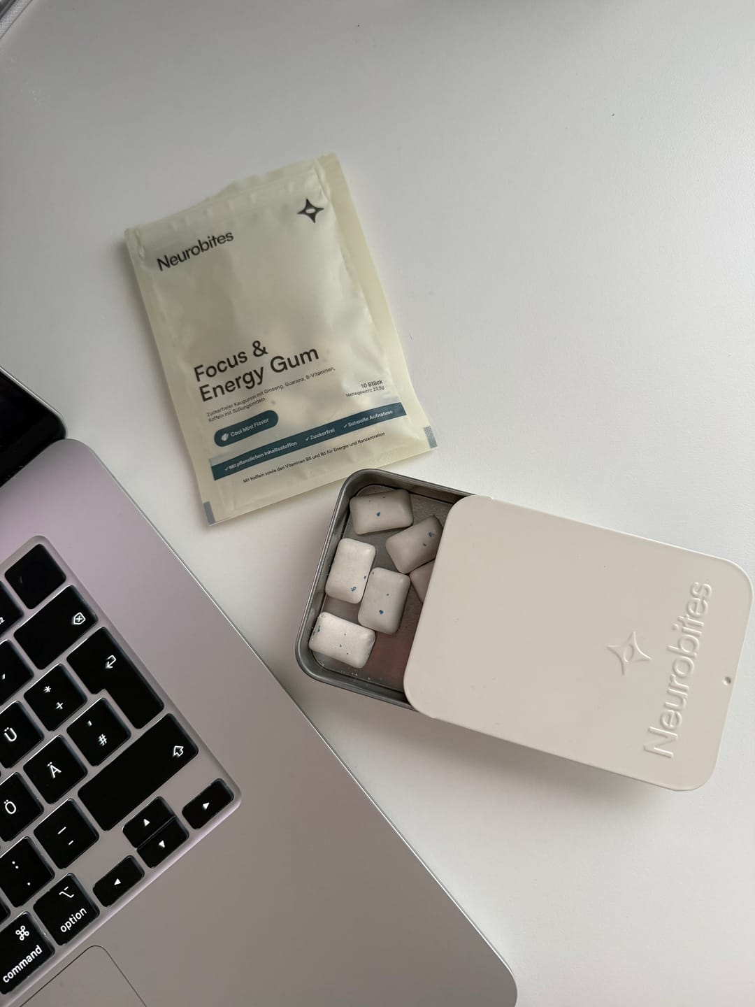Customer photo review of Neurobites® Focus & Energy Gum (Performance-Starterpaket)