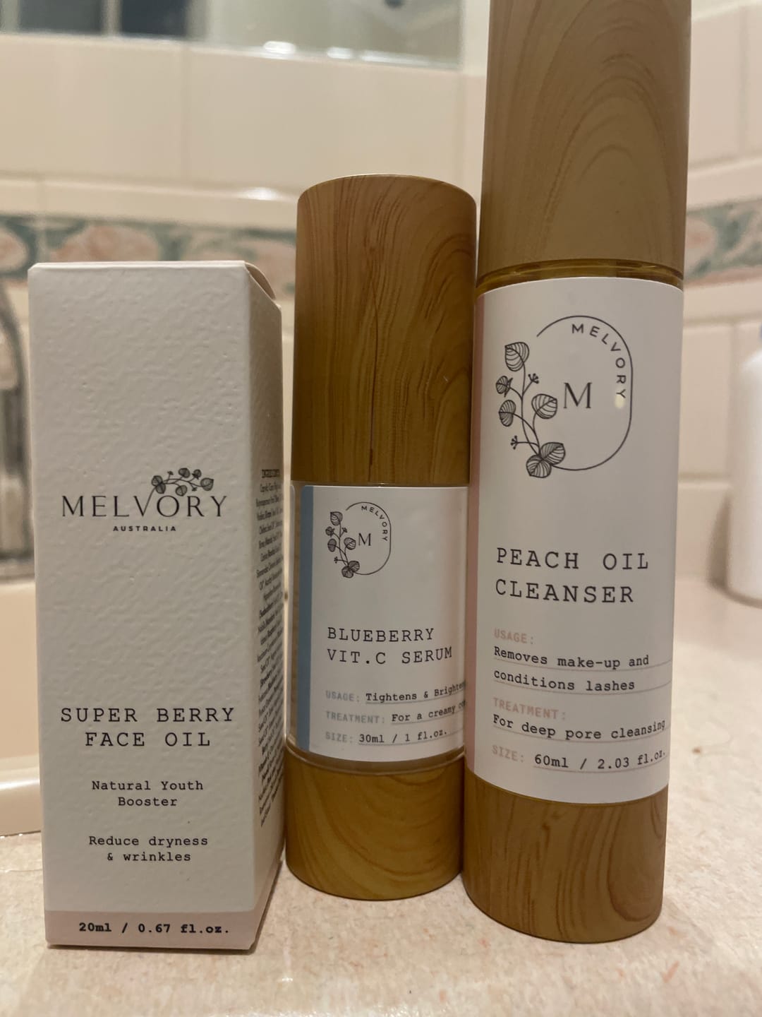 Customer photo review of Super Berry Face Oil