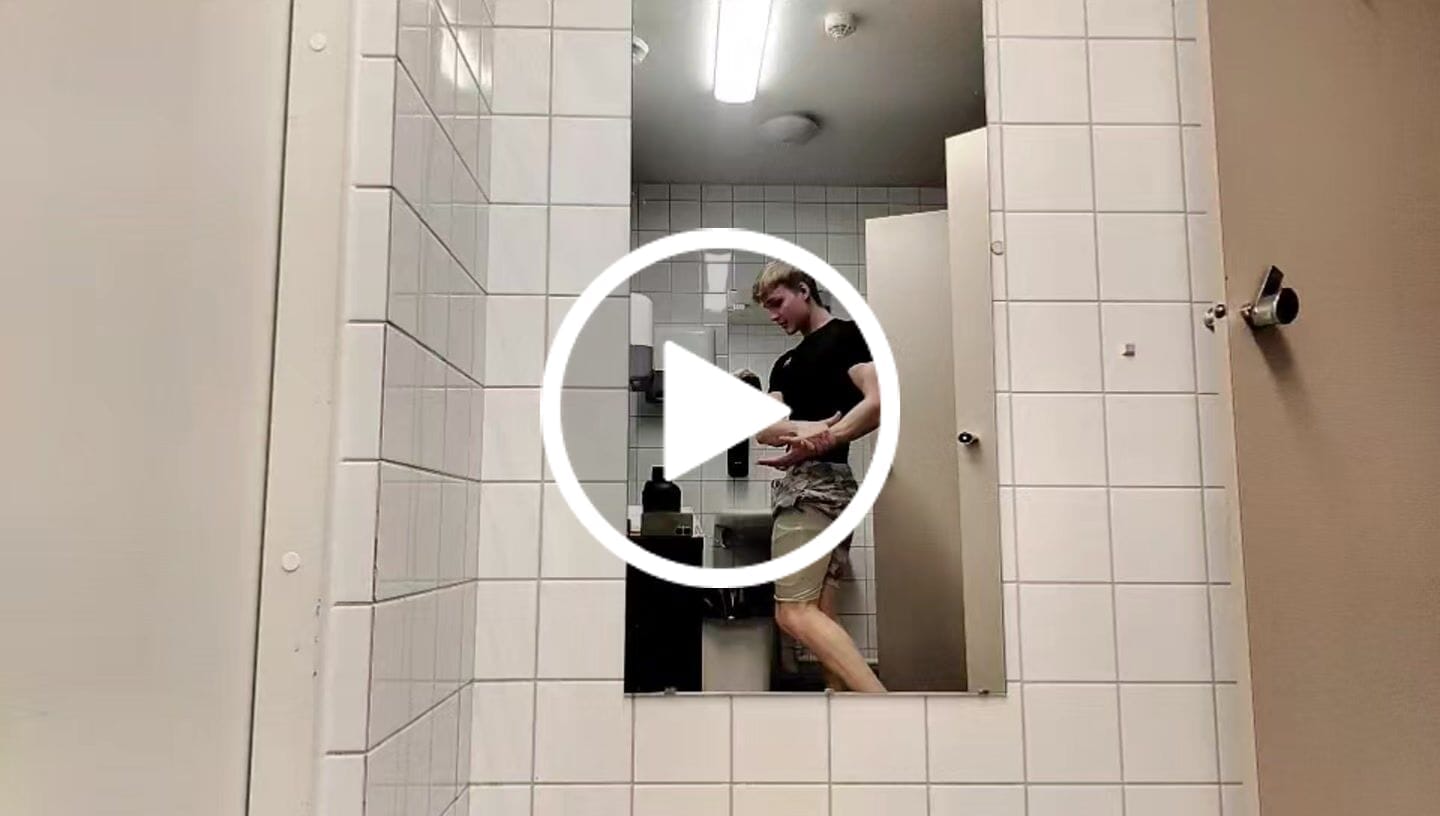 Customer video review of 1047 - Camo Compression Shorts