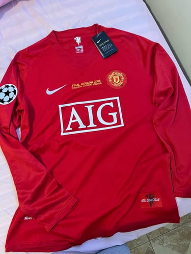 Customer photo review of Manchester United 2008 Manga Larga Ronaldo 2008