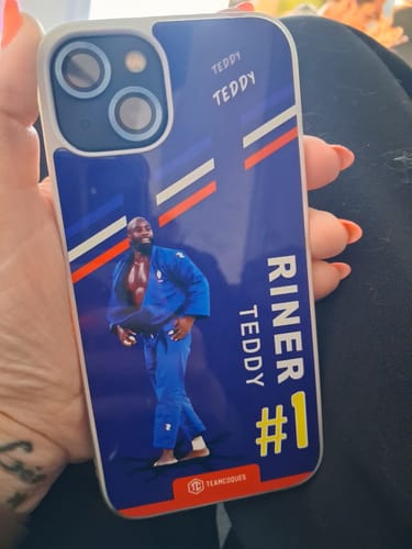 Customer photo review of Coque joueur TEDDY RINER JUDO JO - TEAMCOQUES