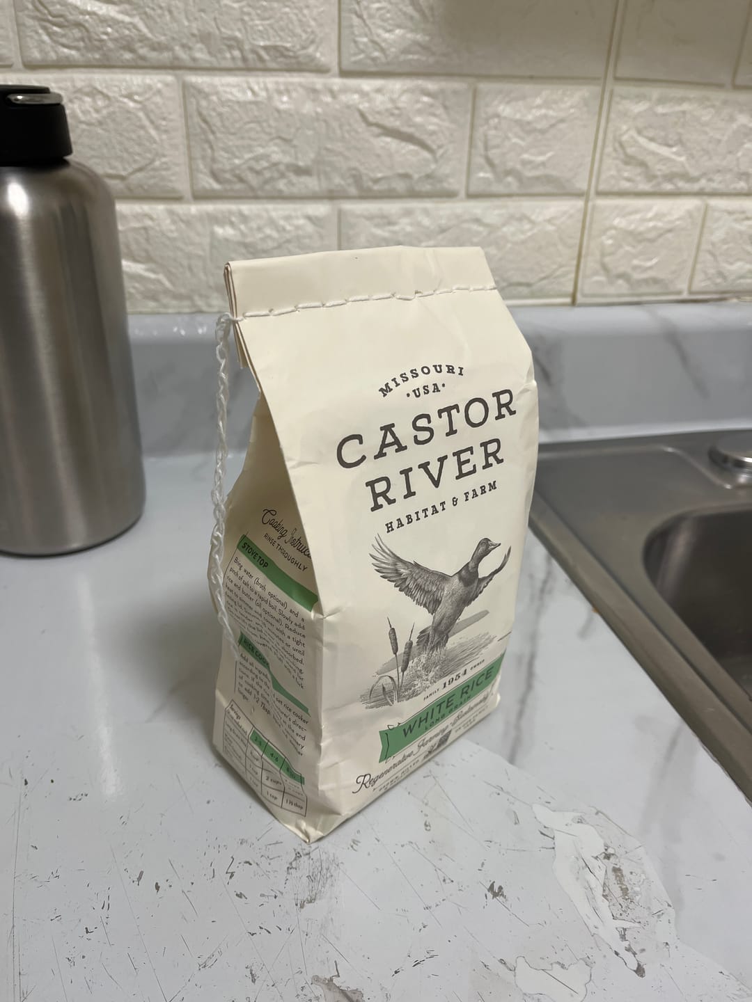 Customer photo review of Long Grain White Rice (2lb)
