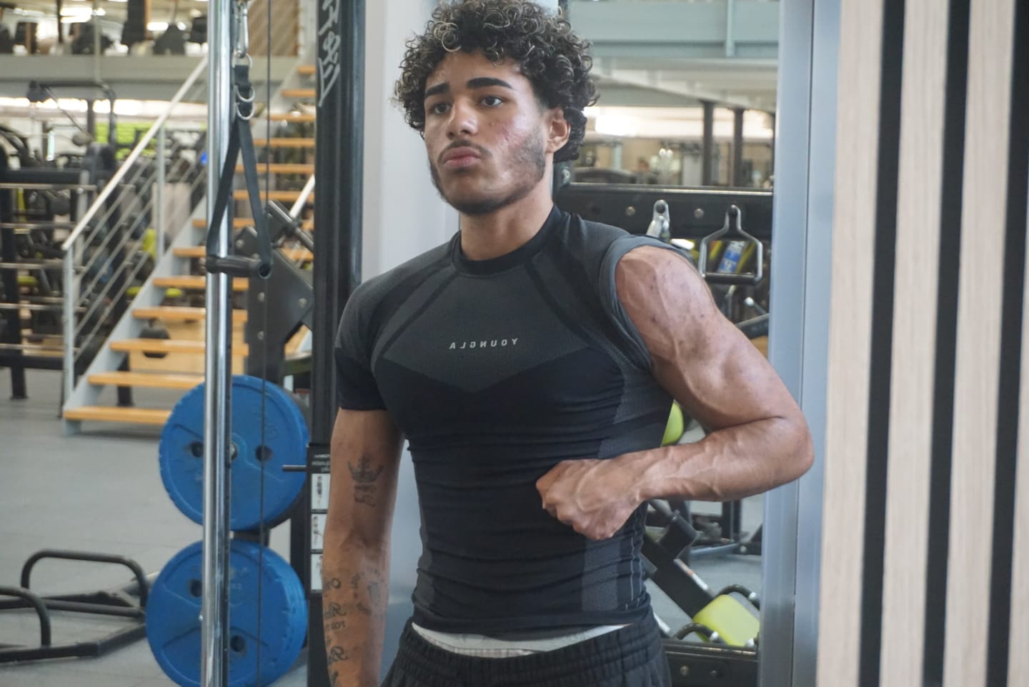 Customer photo review of 4294 - Apex Compression Tees