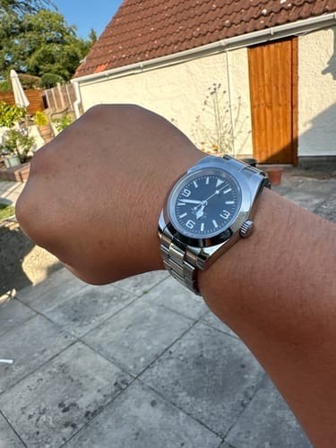 Customer photo review of OYSTEIKO BLACK EXPLORER