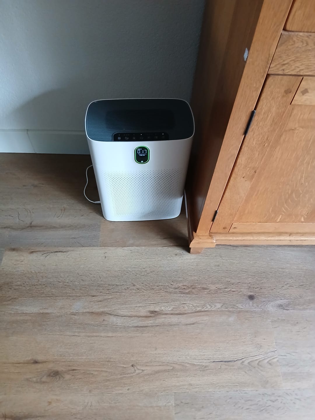 Customer photo review of Smart Luchtreiniger V1 Pro – Krachtige HEPA-filtratie met PM2.5-sensor, app- en spraakbediening voor schone binnenlucht
