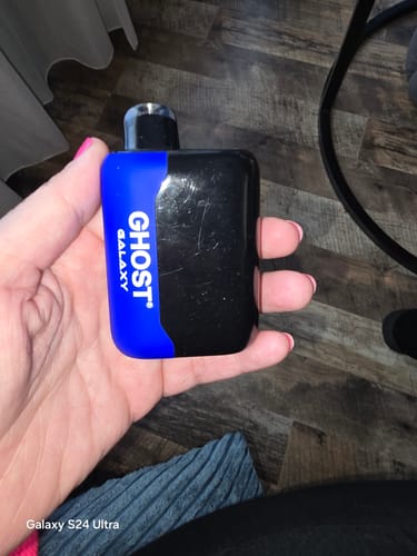 Customer photo review of Ghost Galaxy 25K - Puff Jetable / Vape Disposable 2% Nicotine