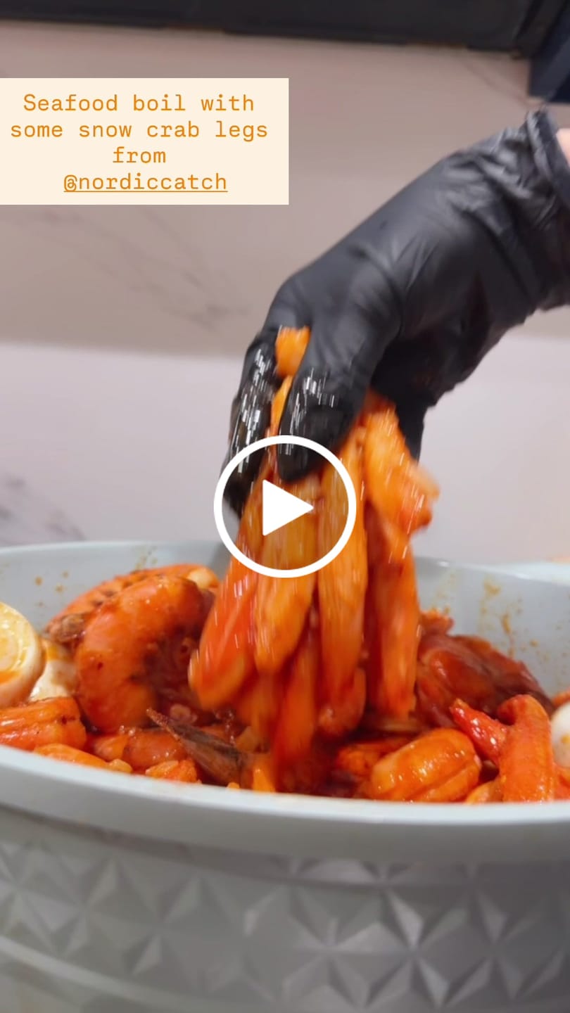 Customer video review of Wild Arctic Snow Crab Leg Merus Meat - No Shell (16oz pack)