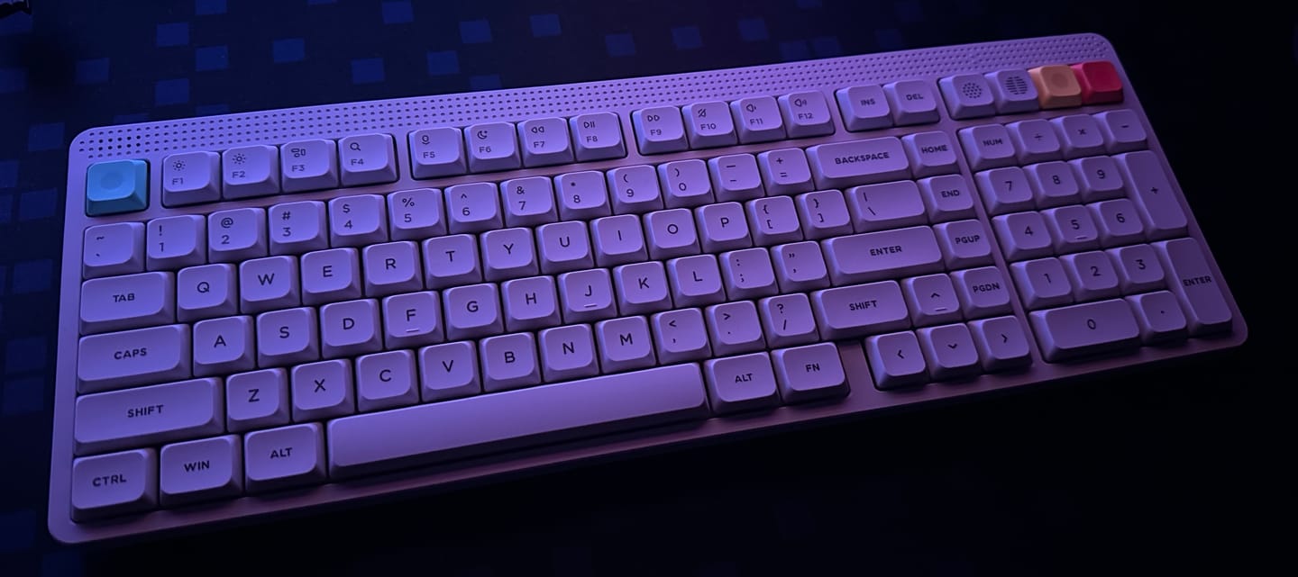 Customer photo review of NuPhy Node100 Mekanik Klavye