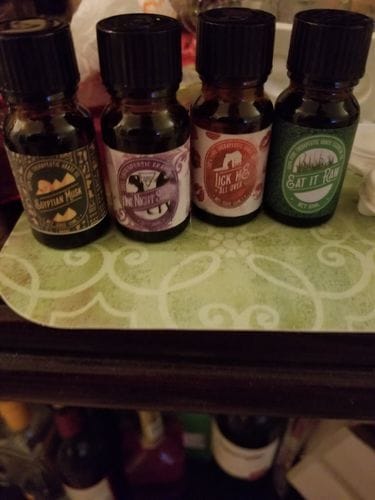 Customer photo review of Bargz Lick Me All Over Perfume Oil, Exotic Fragrance, Lovely Raspberry And Melon Aromas With A Touch Of Vanilla - Flat Cap