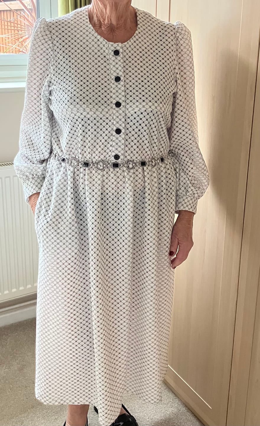Customer photo review of Airy Prism Knitted Fabric