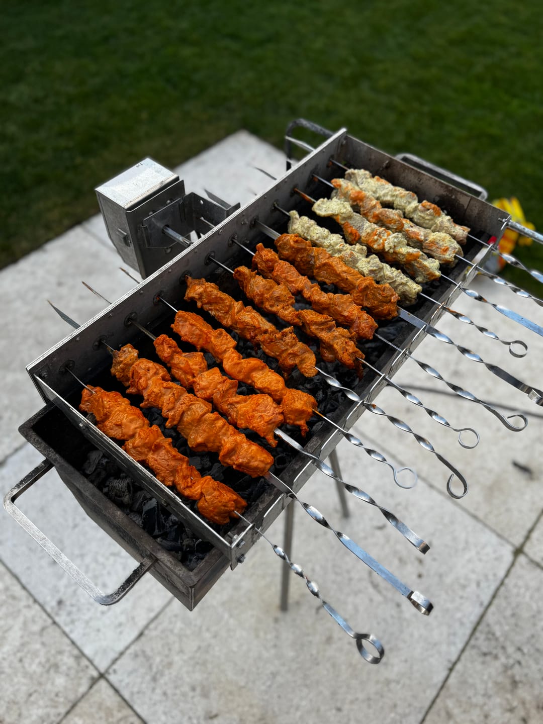 Customer photo review of Schweine-Schaschlik BBQ – süß-rauchige Marinade mit Honig | mySchaschlik