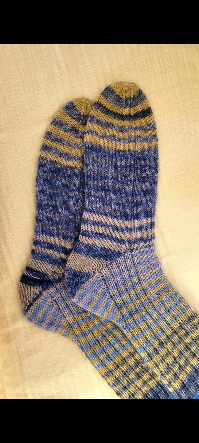 Customer photo review of YarnArt Forza Stripe