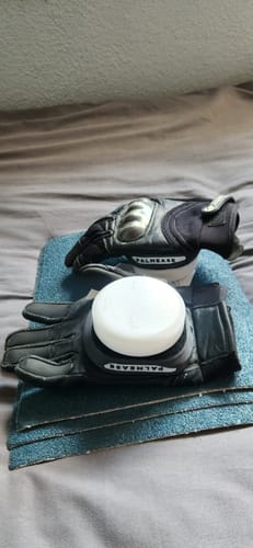Customer photo review of Palmease x Nemo Ergonomic Puck-Risers (Set of 2)