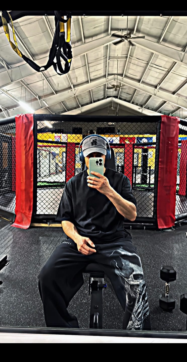 Customer photo review of 5206 - Tree Camo Collection - Crewnecks