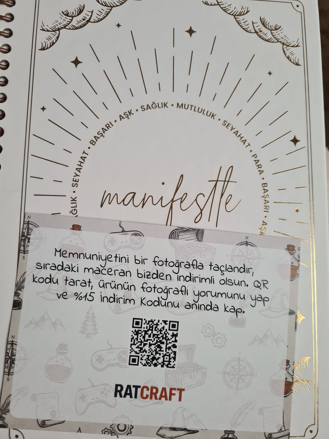 Customer photo review of Manifest Günlüğü