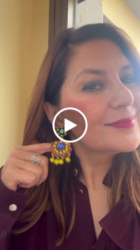 Customer video review of Orecchini Campania S