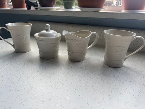 Customer photo review of Belleek Classic Claddagh Cream Jug