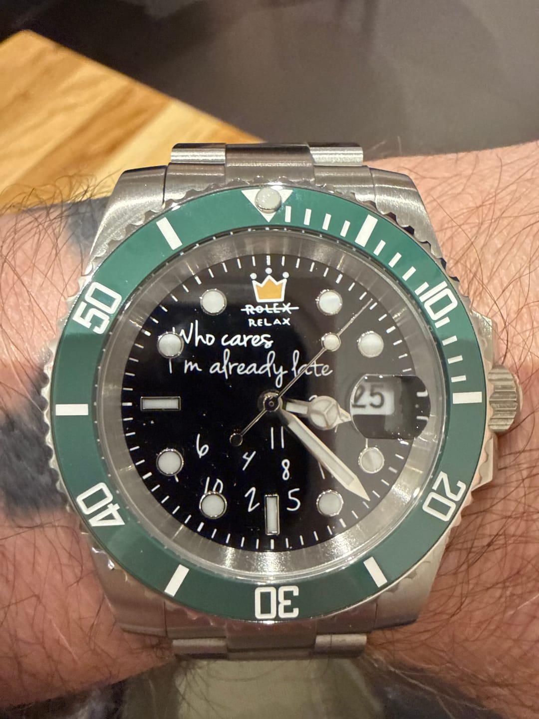 Customer photo review of HYDROCORE CLASSIC WATCH