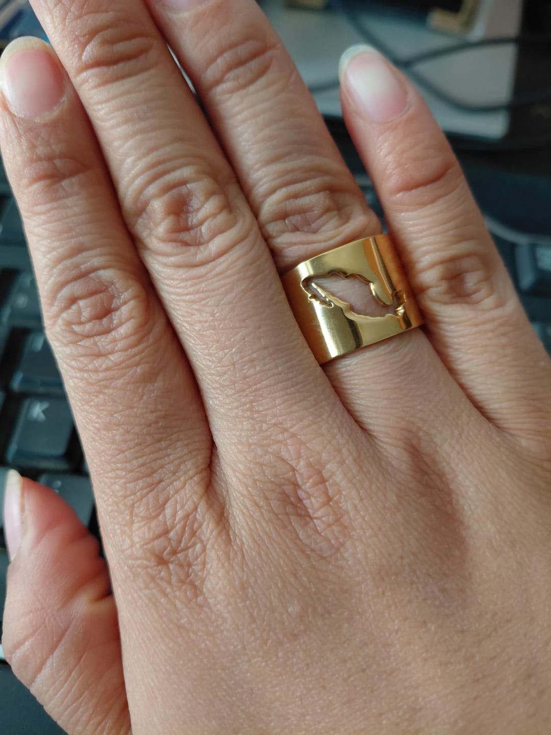 Customer photo review of Anillo México Querido