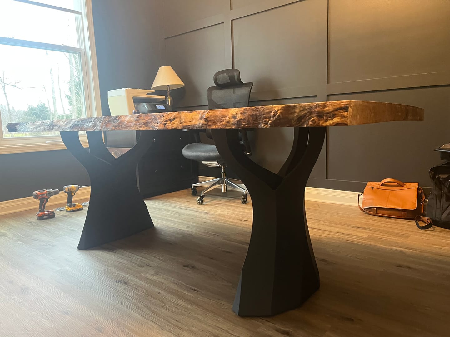 Customer photo review of Metal Table Legs 413 | 451 Ramo 28.2" H for DIY Projects (Only 1 Leg)