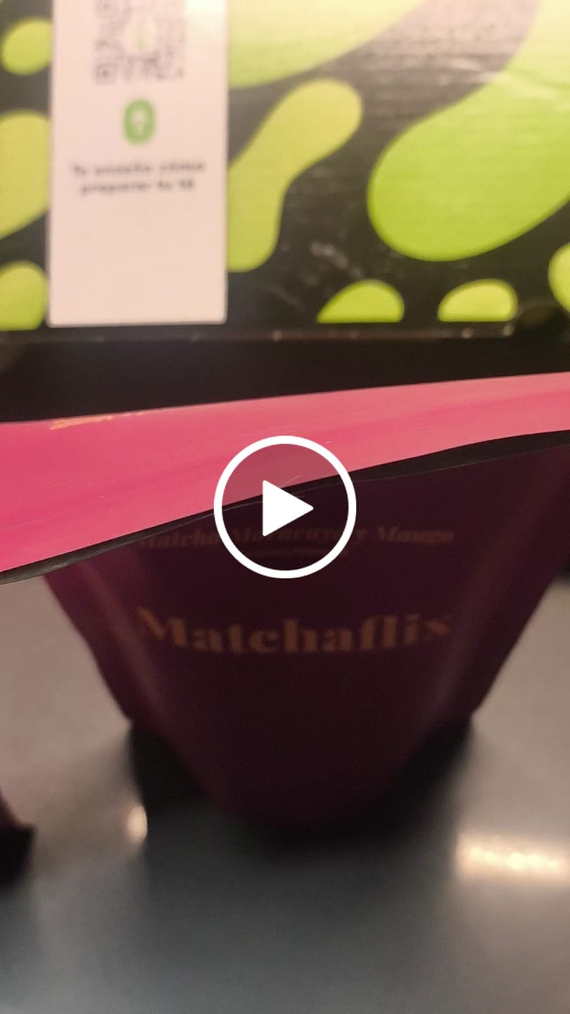 Customer video review of Té Matcha Premium Fresa