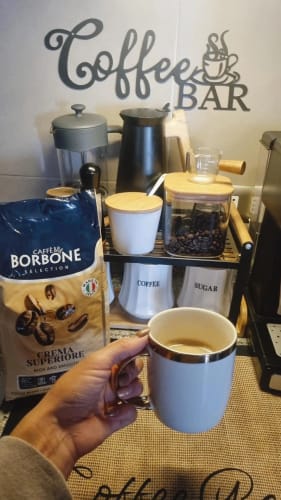 Customer photo review of CAFE GRANO BORBONE CREMA SUPERIORE 1 Kg