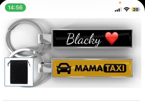 Customer photo review of Item Personalization