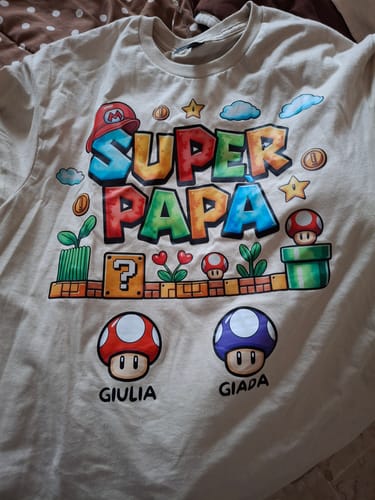Customer photo review of Super Papà - Personalizzabile