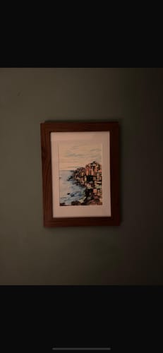 Customer photo review of Giant's Causeway Print | Lauren Kelso Illustrator